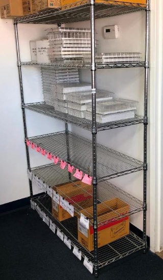 6 Shelf Stainless Steel Rack