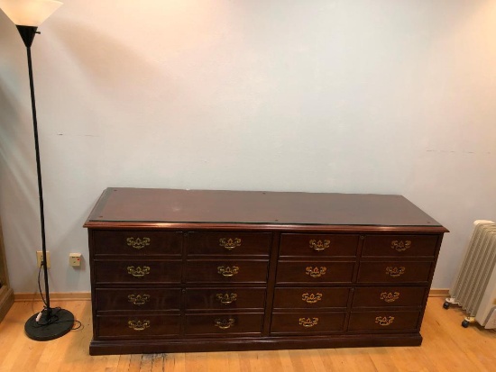 Executive file cabinet credenza