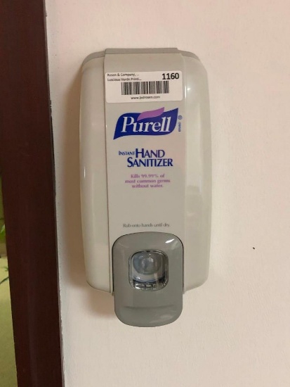 Purcell hand sanitizer dispenser