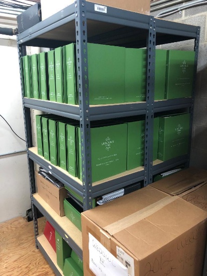 2 Racks of Light Duty Office/Warehouse Shelf Racking - No Contents