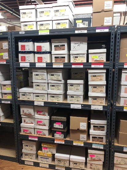 Contents of All Shelves on Rack