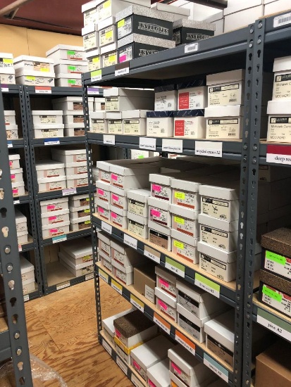 Contents of All Shelves on Rack
