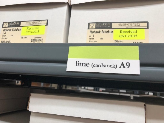 Contents of All Shelves on Rack