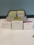 New (NIB) Designer Rhinestone Detailed Thank You Cards. 5 Studded Cards per Pack & Envelopes.
