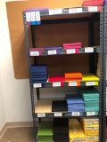 Assorted 8.5 X 11 Text Weight Paper - Various Colors - Shelf Contents