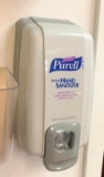Purcell hand sanitizer receptacle