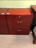 2 drawer file cabinet with lock