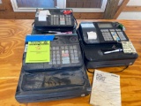 Group lot of (3) cash registers