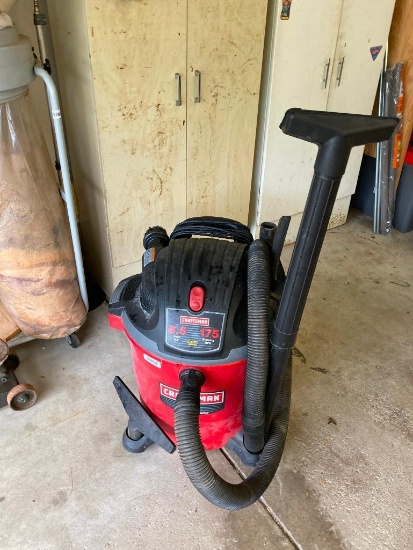 20 Gallon craftsman Shopvac with Extention Parts & Diffuser