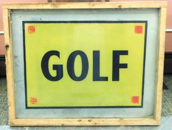 Golf Sign