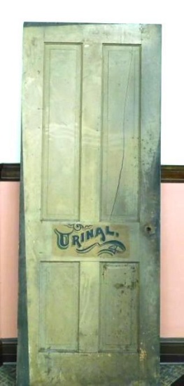 Antique Urinal Door