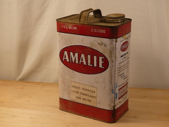 Vintage Amalie Gear Lubricant Can