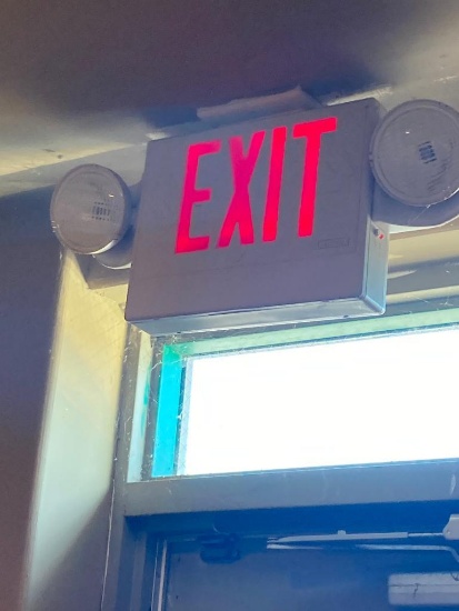 Exit Signs - Front of House