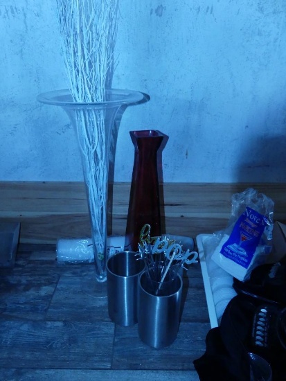 Vases, Decor and Grey Goose Stir Sticks