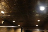 Tin Ceiling Tiles in Womens Restroom - 2nd Floor