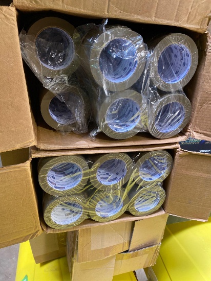 (94) rolls of tan Intertape Co packing tape