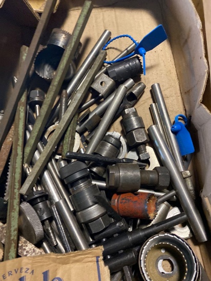 Box of misc tooling