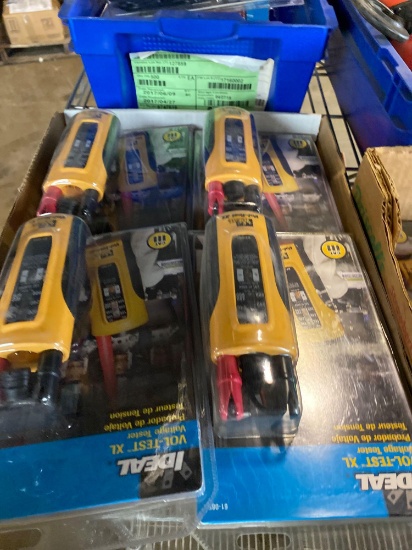 (4) new Ideal Co Volt testers