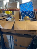 Wholesale Pallet #3 of assorted Gold Full Brim USA Hardhats and 20x25x2