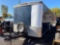 Cargo Pro 20ft x 8ft Enclosed Tandem Box Trailer.