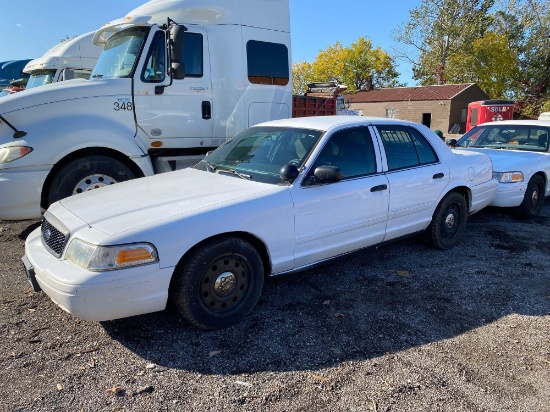 2009 Ford Crown Victoria Ex Police Car