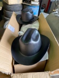 Set of (4) Kimberly Clark Co Adjustable Cowboy Hardhats