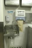 Hand Washing Sink with Soap & Towel Dispencer