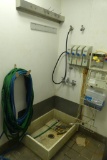 Contents of Janitor Closet with Ecolab Chemical System