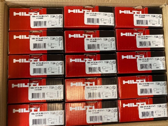 (30) packs of Hilti 1.25 in Collated Concrete/Steel Nails