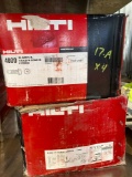 (4) cases of Hilti S-MD12, 24x7/8 Self Tapping Fasteners-tames 4 cases-16000 pcs