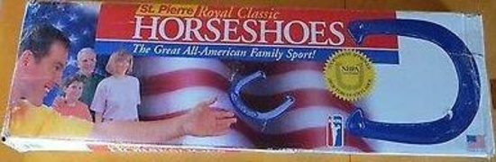 Vintage St. Pierre Royal Classic Horseshoe Set