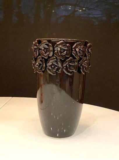 Black Rose Vase