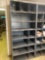 Steel Shelving Unit-Left Side, approx 7ft tall, 3ft wide, 18in