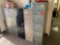 4 assorted file cabinets