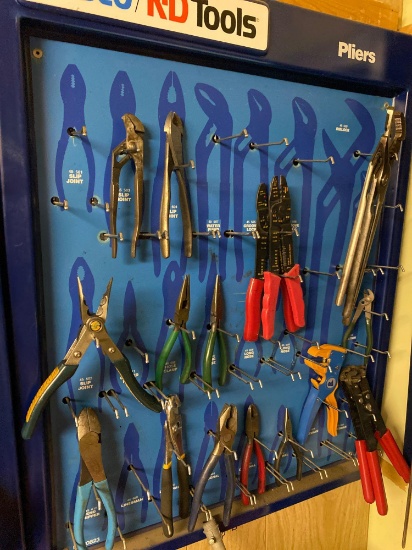 Easco/KD Tools Display Rack w/ assorted brands of tools