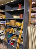 Metal Shelving Unit approx 7ft tall, 3ft wide, 18in deep, no contents