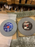 (2) 8x1 grinding wheels