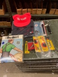 Xl t-shirt hat, back brace and assorted tools