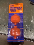 18 disposal spray gun filters