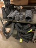 Approximately 20 ft of exhaust tubing and accessories