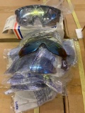 Safety glasses and extra lenses