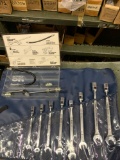 8 piece wrench set and 7 piece lubricator kit