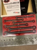 6 piece combination thin style wrench set