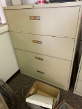 2 assorted file cabinets