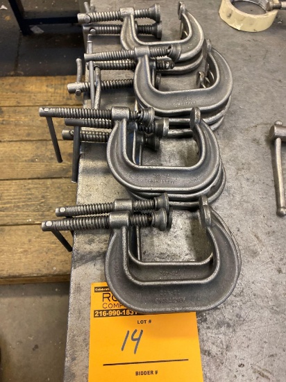 (11) 3in C Clamps