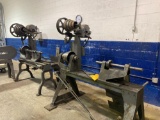 (2) Spinning Lathes for parts. Times 2. See pics for extra parts and safety cages