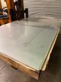 (4.25) 10ft x 4ft, 18 gauge 304 stainless steel sheets