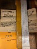 Vintage Mannheim Slide Rule