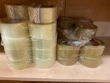 Shelf load of Packing tape