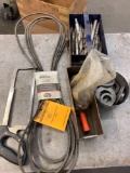 Assorted tools and belts